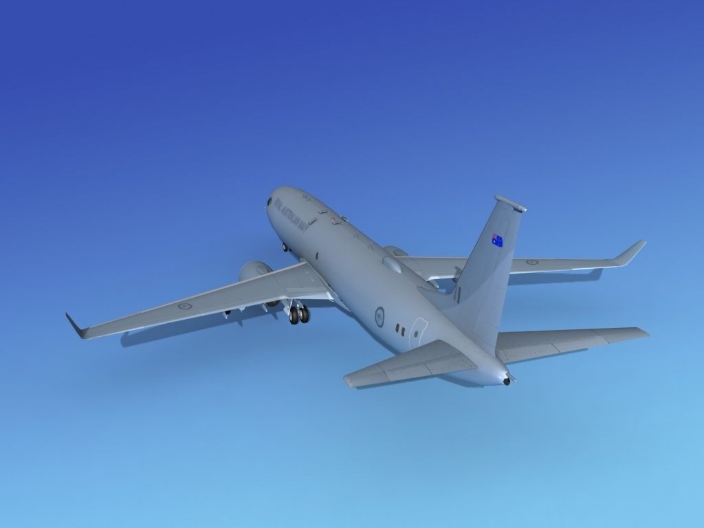 Boeing P-8 Poseidon Royal Australian Navy 3D model_7