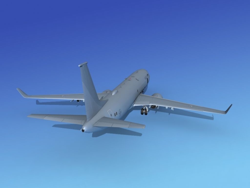 Boeing P-8 Poseidon NATO 3D model_4