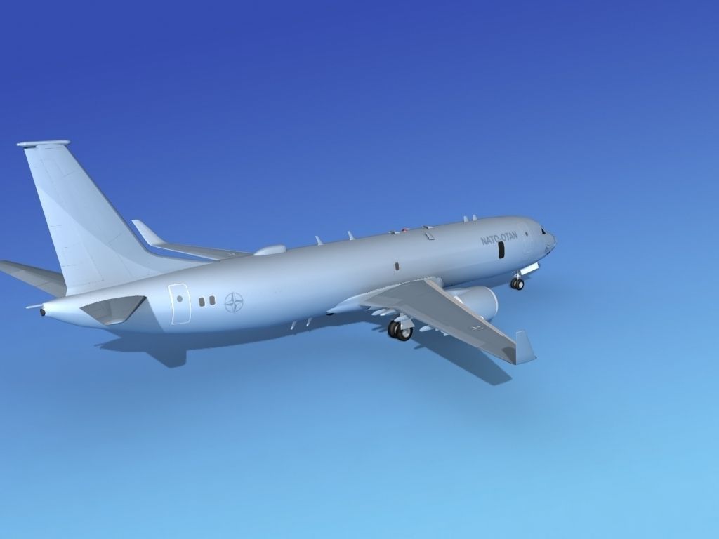 Boeing P-8 Poseidon NATO 3D model_3