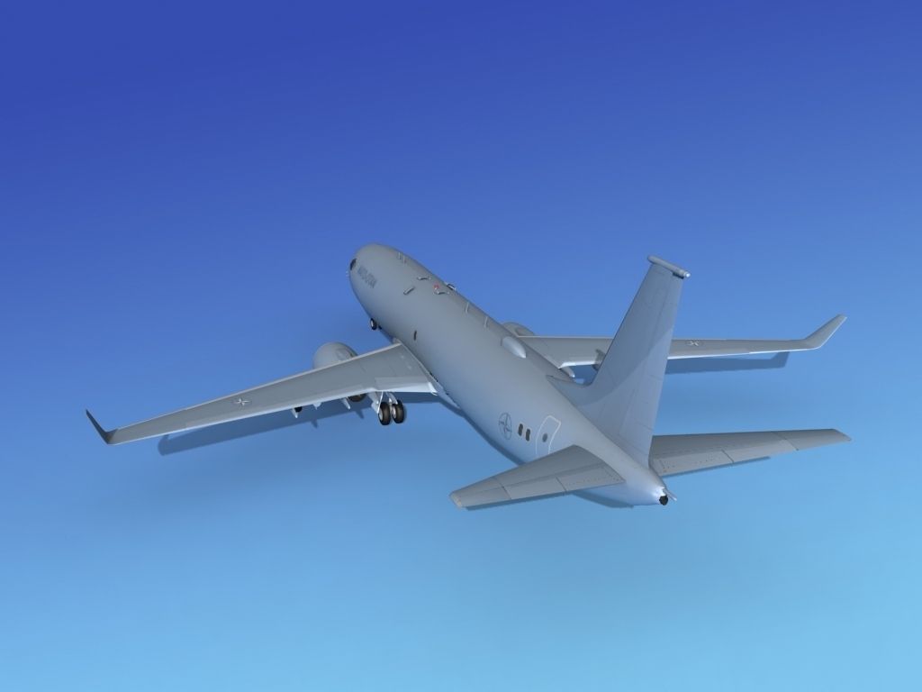 Boeing P-8 Poseidon NATO 3D model_5