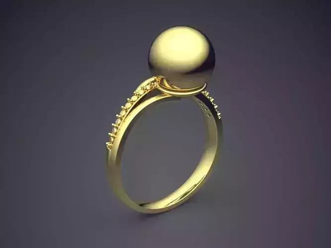 Engagement Ring CAD-6682