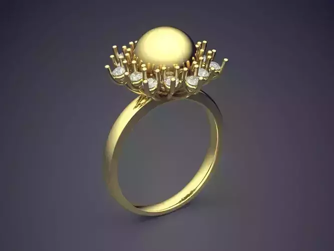 Engagement Ring CAD-6671