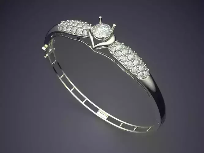 Thin Cutout Engagement Ring With Diamonds CAD-6669