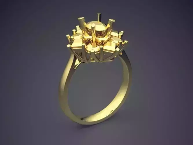 Engagement Ring CAD-6662