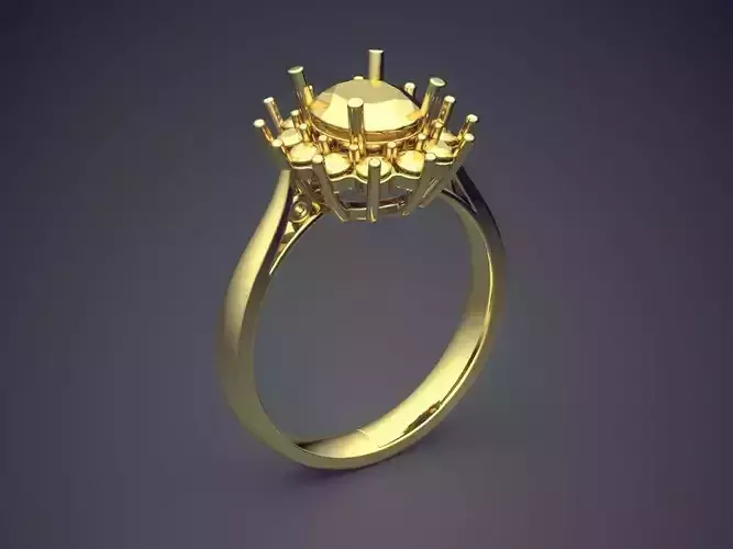 Engagement Ring CAD-6658