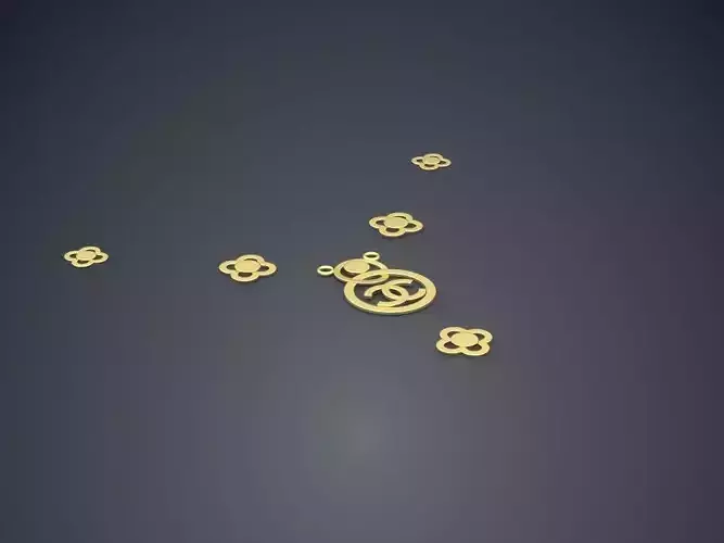 Pendant CAD-6655 3D print model