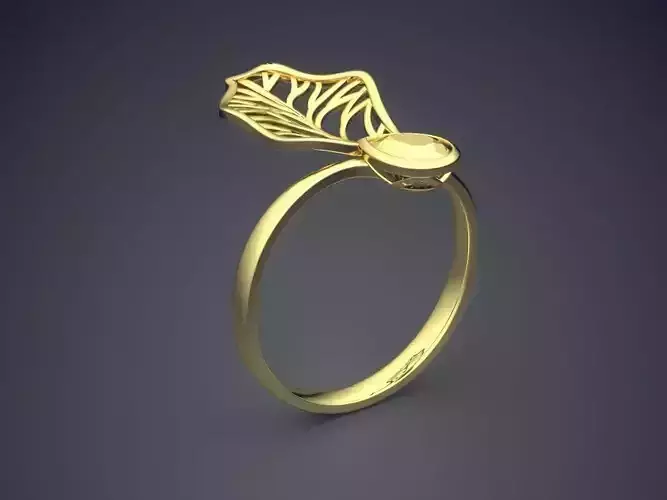 Cutout Ring CAD-6597 3D print model