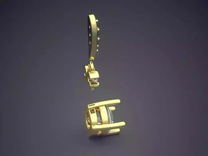 Pendant With Diamonds CAD-6588