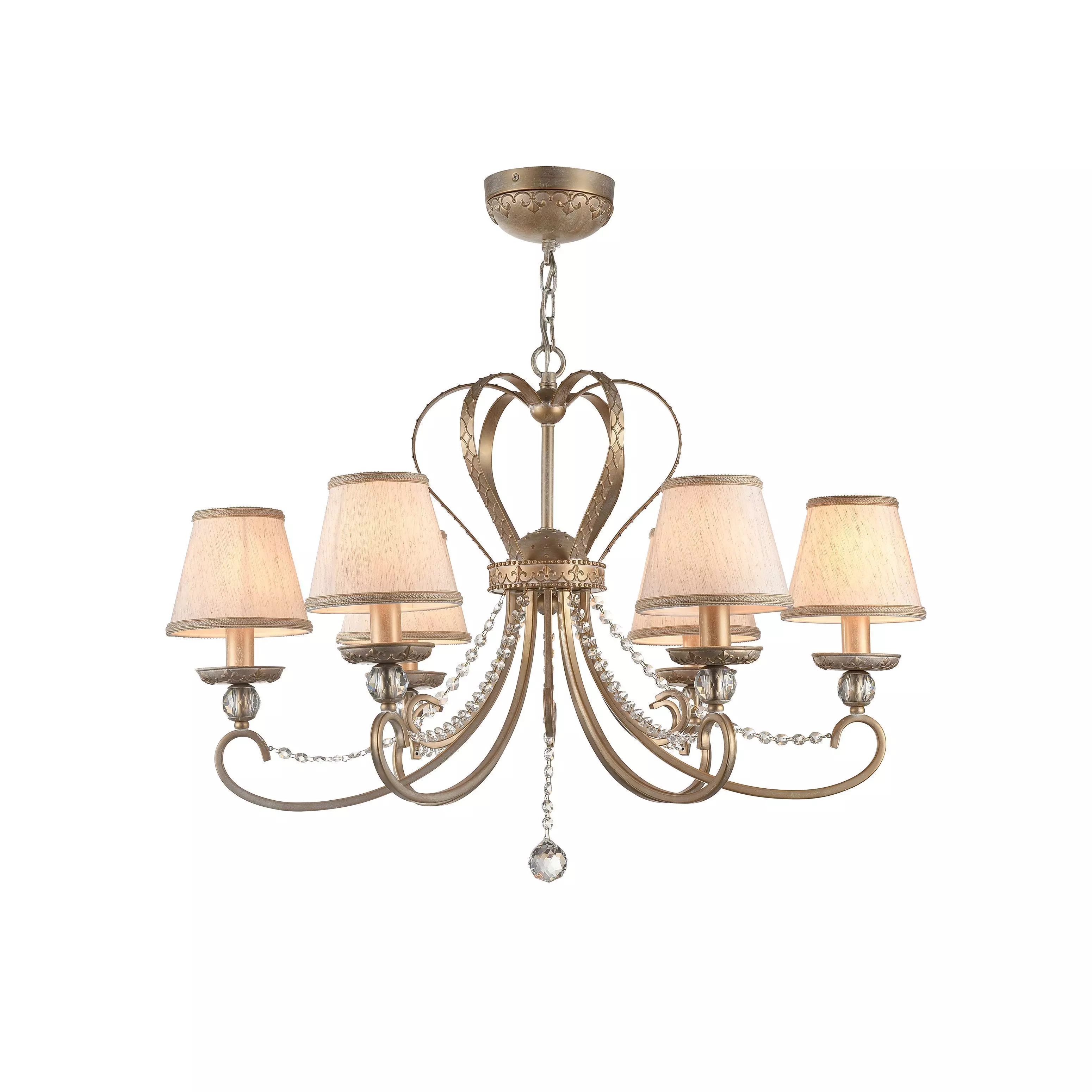 Chandelier Livorno RC144-PL-06-WG Maytoni Classic Free 3D model