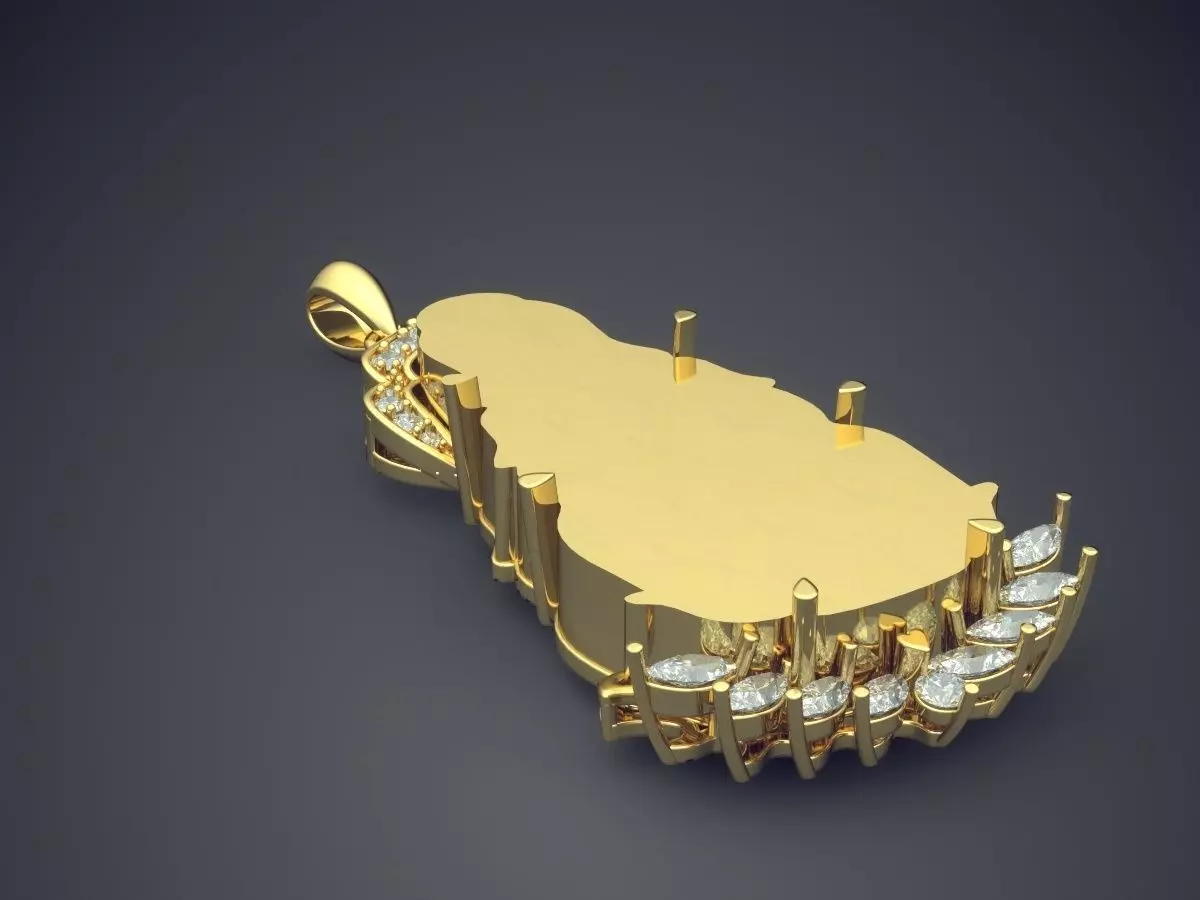 Pendant CAD-6554 3D print model_0