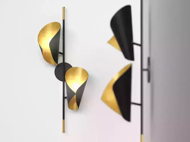 Cigale Double Sconce Wall Lamp
