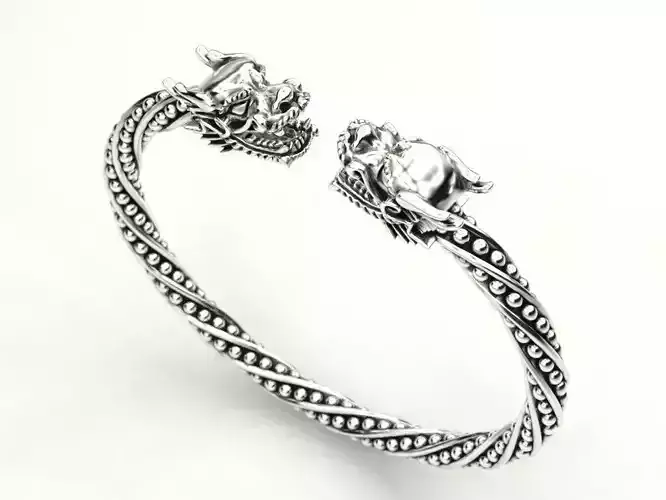 Double Head Dragon Bracelet