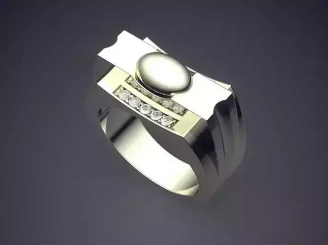 Thick Ring CAD-6527