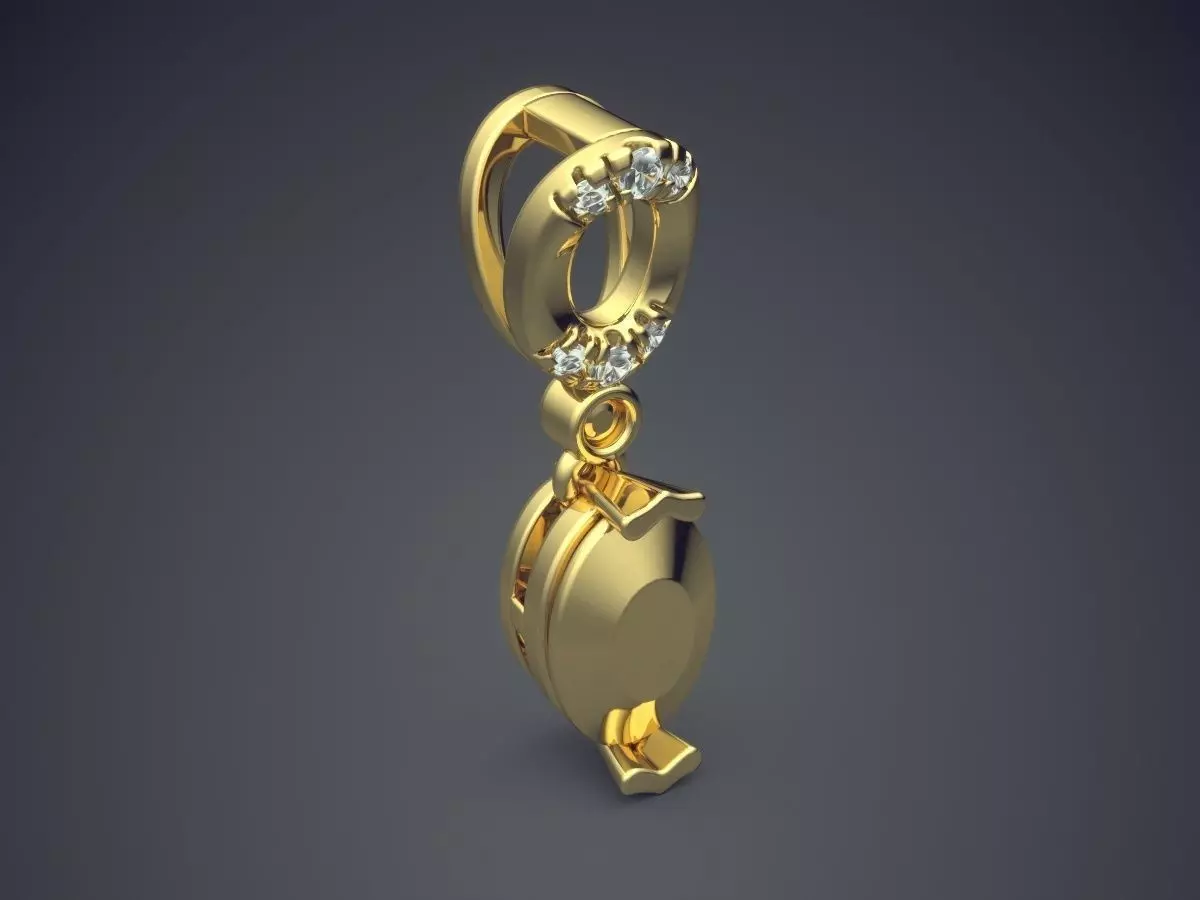 Pendant CAD-6510 3D print model_0