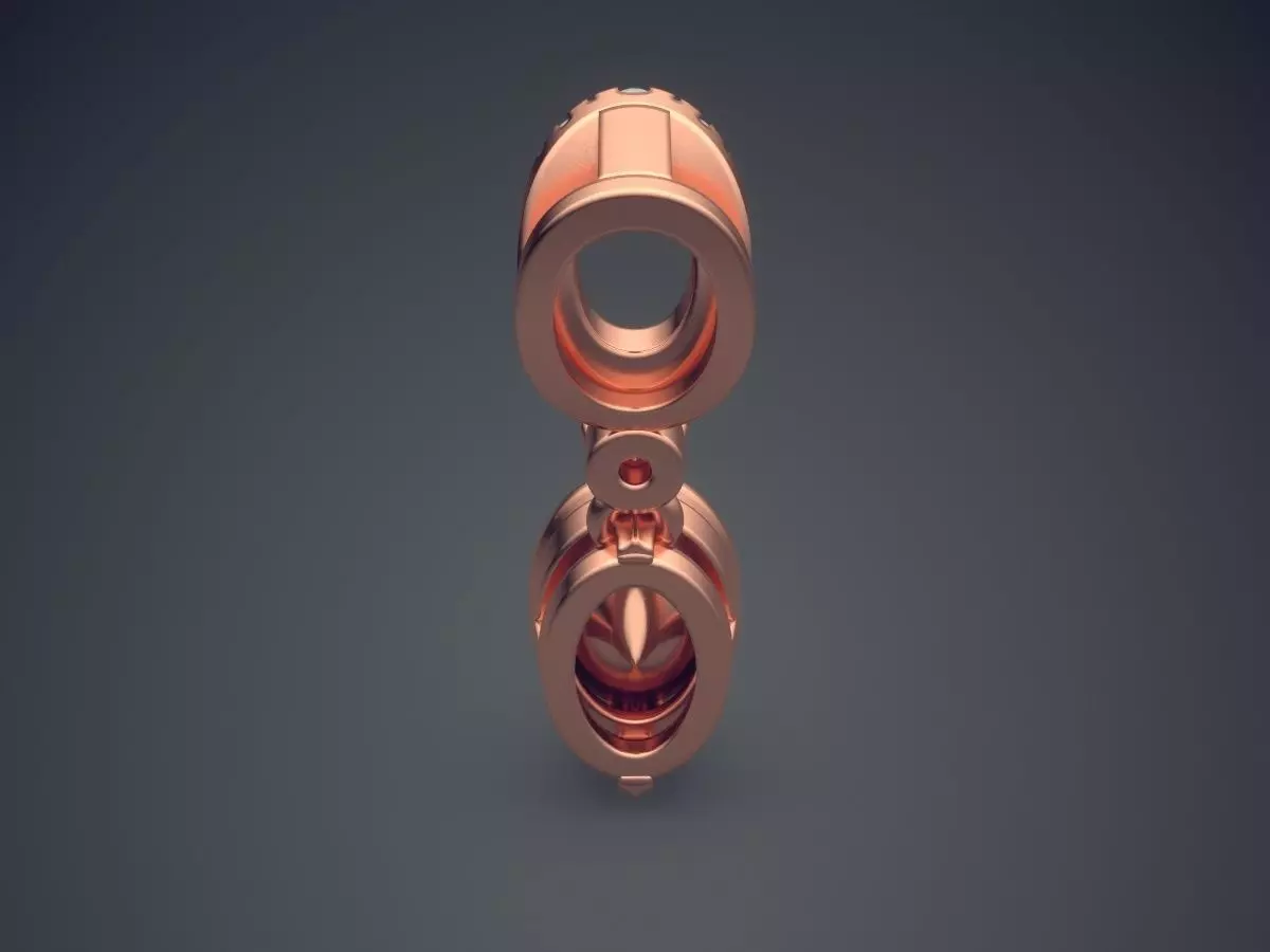 Pendant CAD-6510 3D print model_2