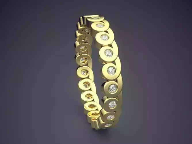 Ring With Diamonds CAD-6501