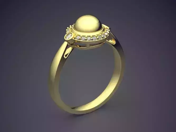 Ring CAD-6486 3D print model