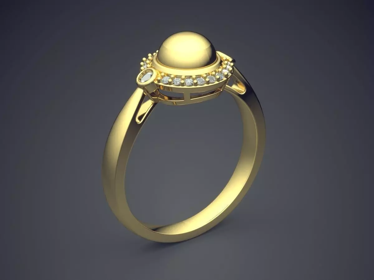 Ring CAD-6486 3D print model_0
