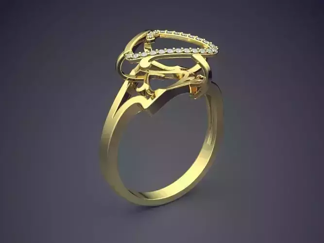 Ring CAD-6484 3D print model