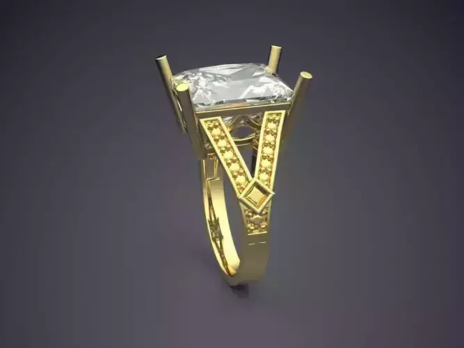 Pendant With Diamond CAD-6478