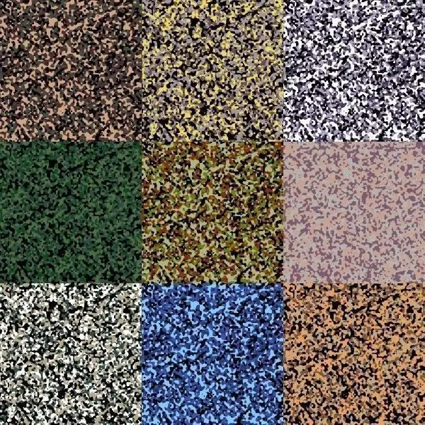 camouflage colors of gravel and sand Free 3D model