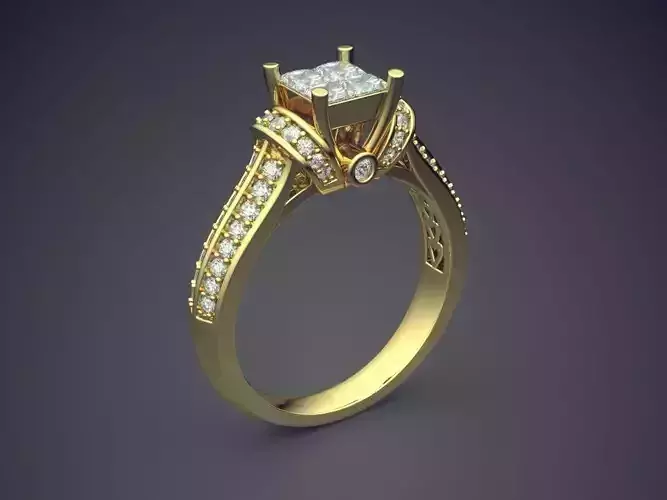 Pendant With Diamonds CAD-6458