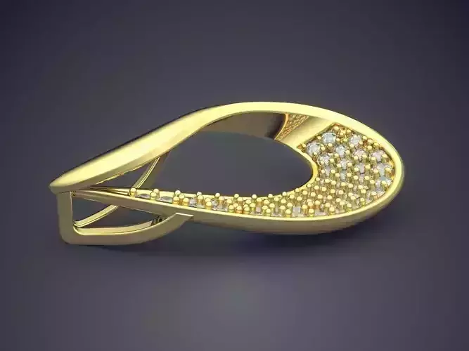 Pendant With Diamonds CAD-6439