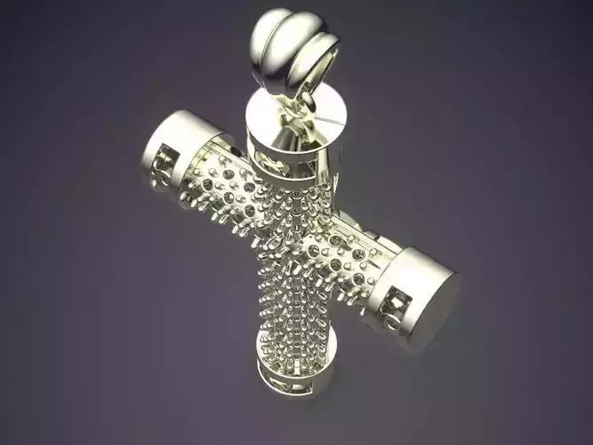 Cross Shape Pendant CAD-6421
