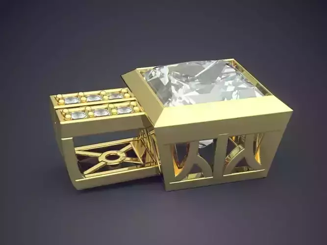 Pendant With Diamonds CAD-6419