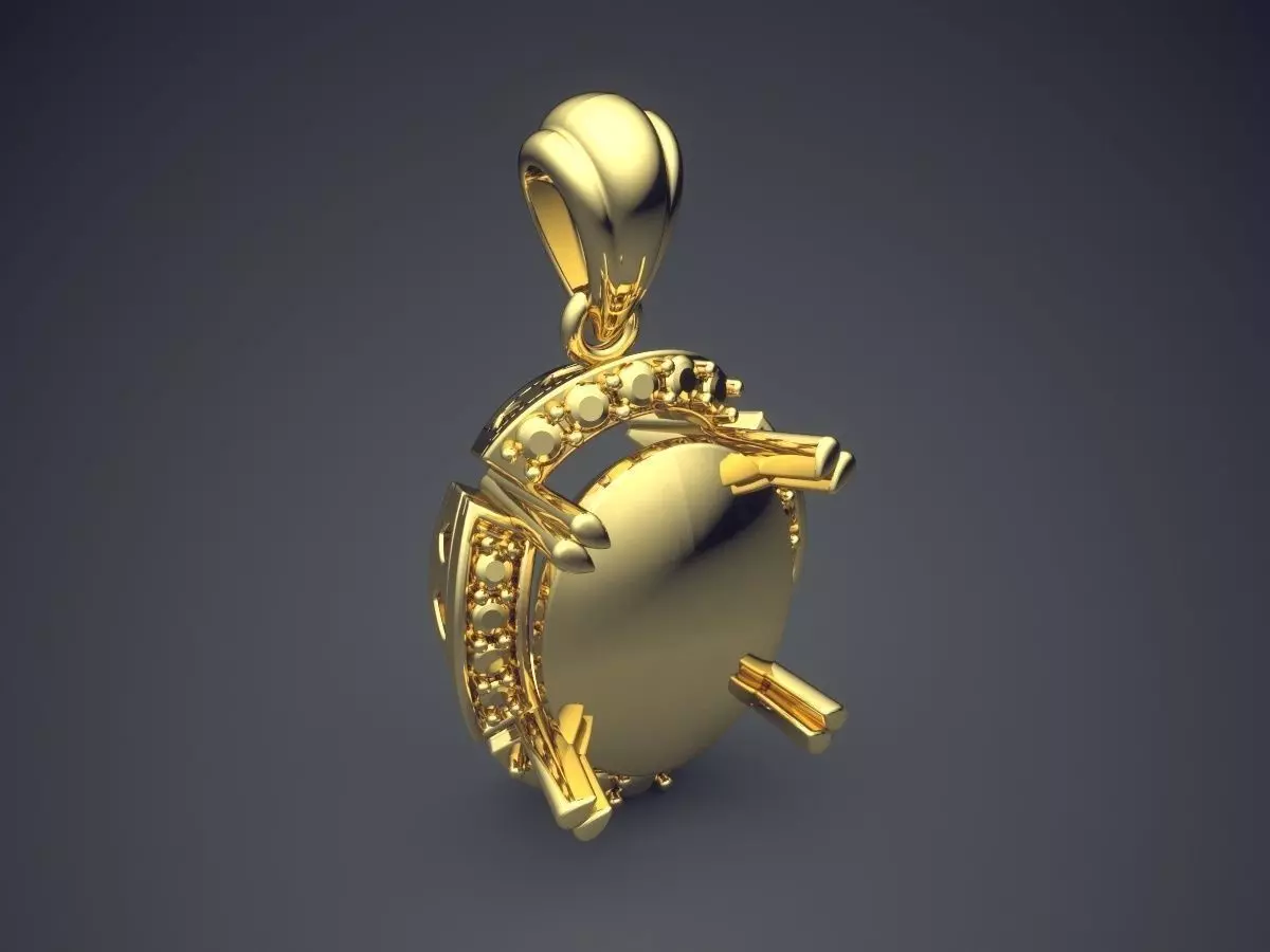 Pendant CAD-6410 3D print model_0