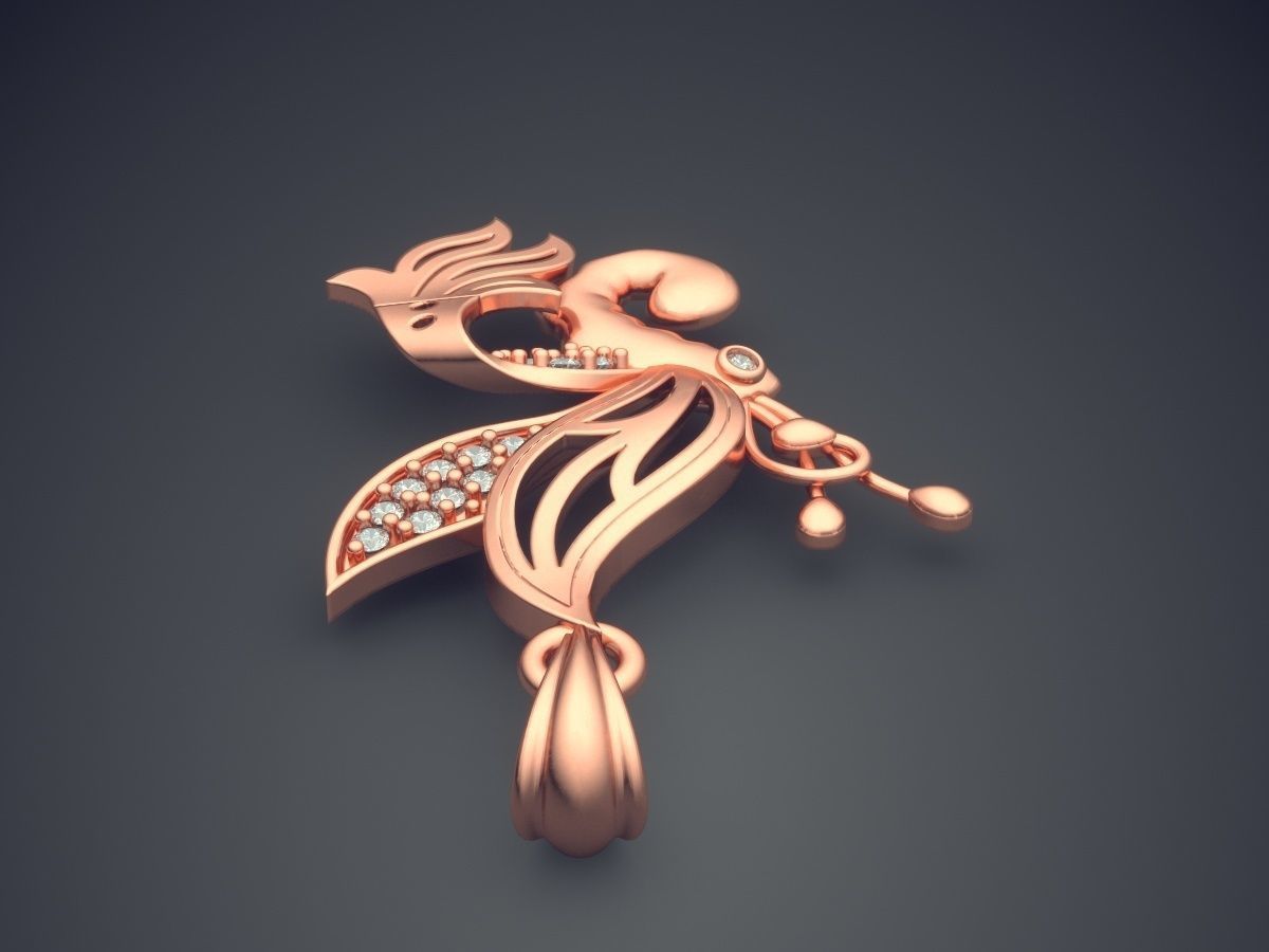 Pendant CAD-6393 3D print model_2