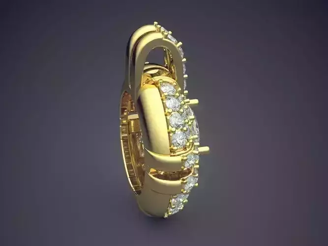 Pendant With Diamonds CAD-6376