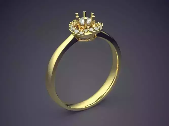 Engagement Ring CAD-6356
