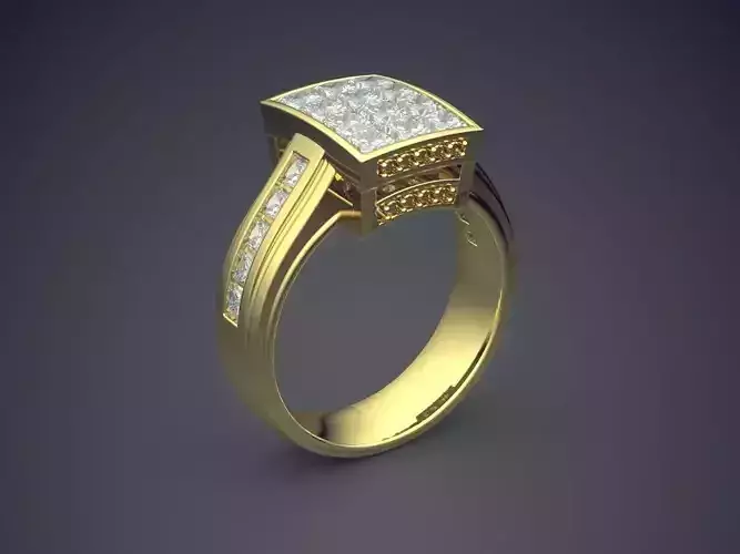 Engagement Diamond Ring CAD-6349