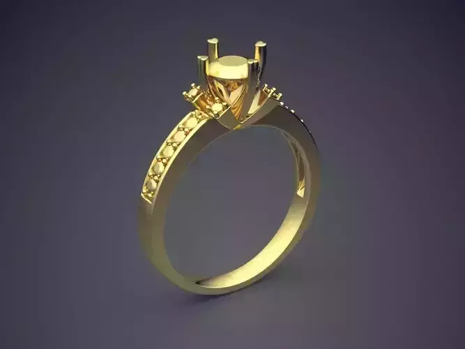 Engagement Ring CAD-6342