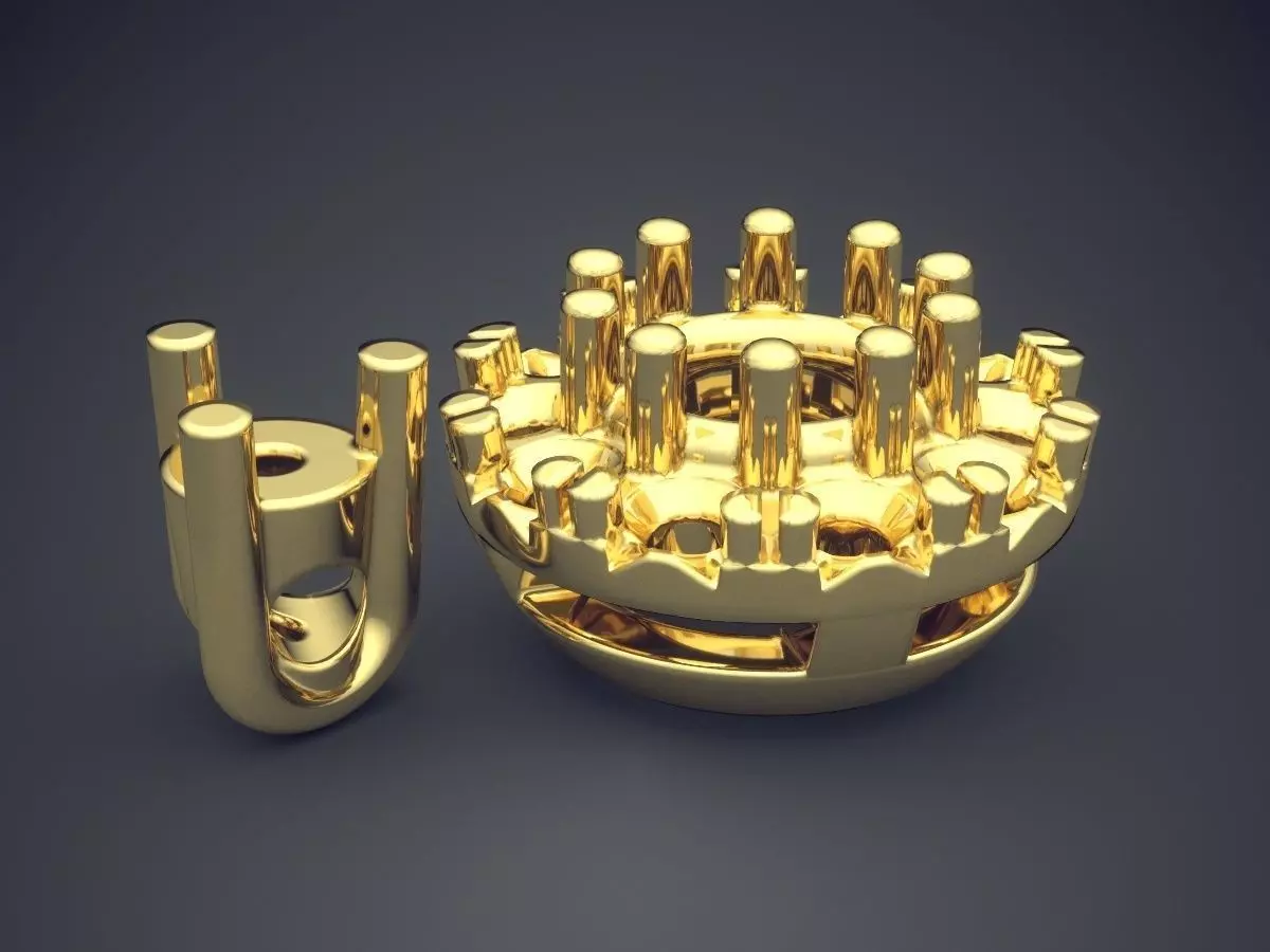 Pendant CAD-6324 3D print model_3