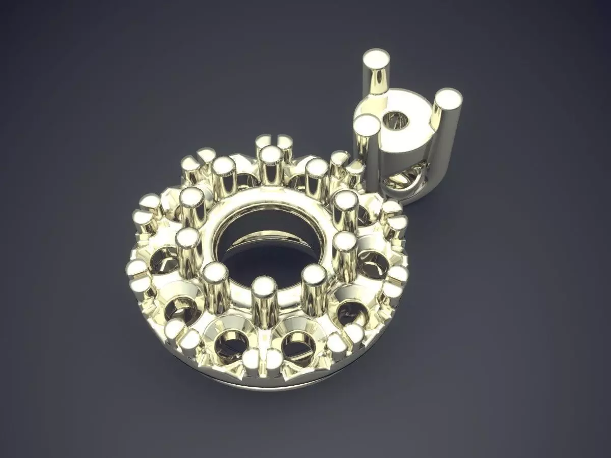 Pendant CAD-6324 3D print model_1