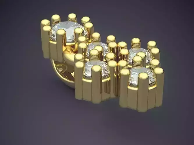 Pendant With Diamonds CAD-6299