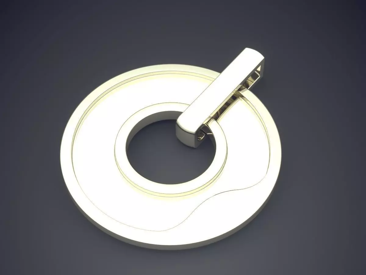 Pendant CAD-6293 3D print model_1