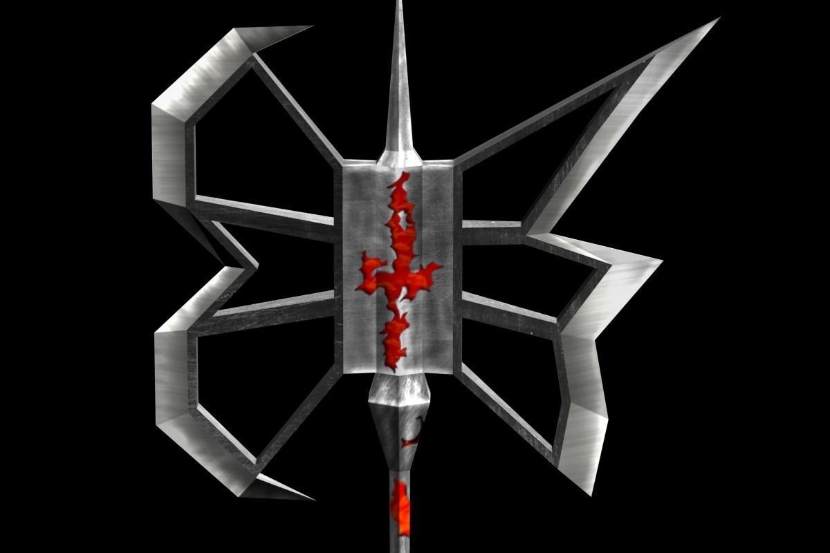 Fire Melee Collection Low-poly 3D model_14