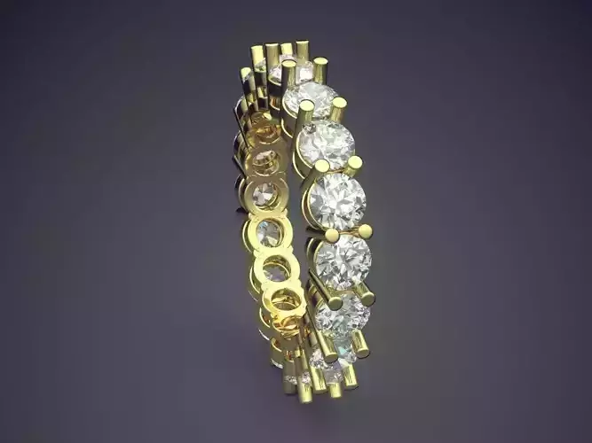 Ring With Diamonds CAD-6249