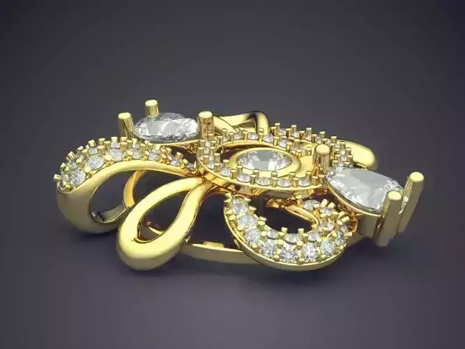 Pendant With Diamonds CAD-6250