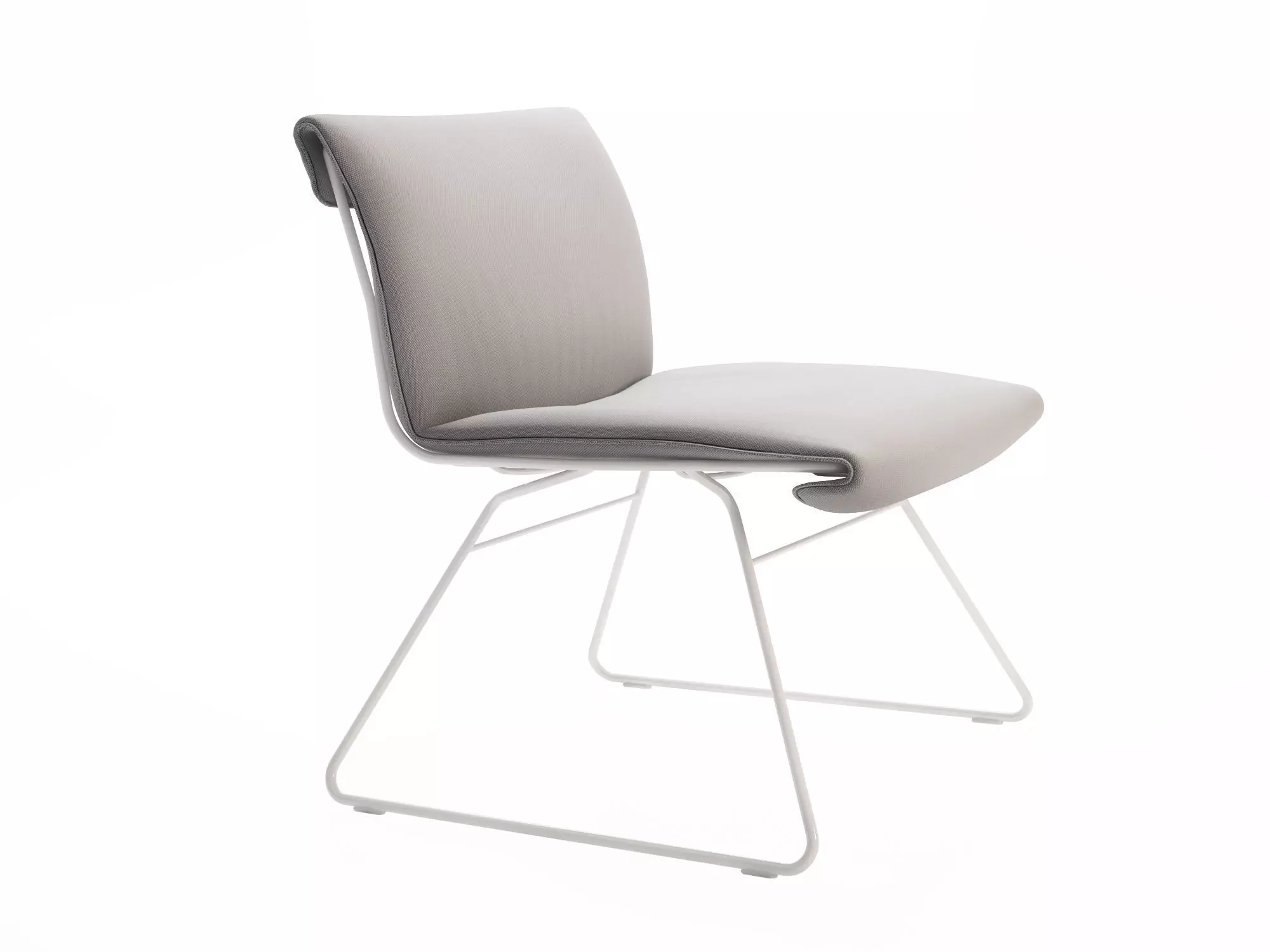 DS 515 Lounge without Armrests 3D model_2