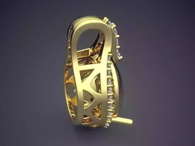 Pendant With Diamonds CAD-6219