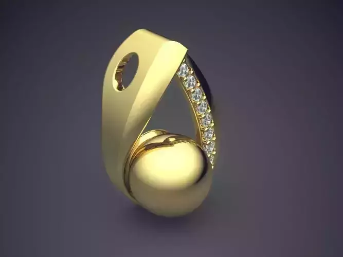 Pendant CAD-6208 3D print model