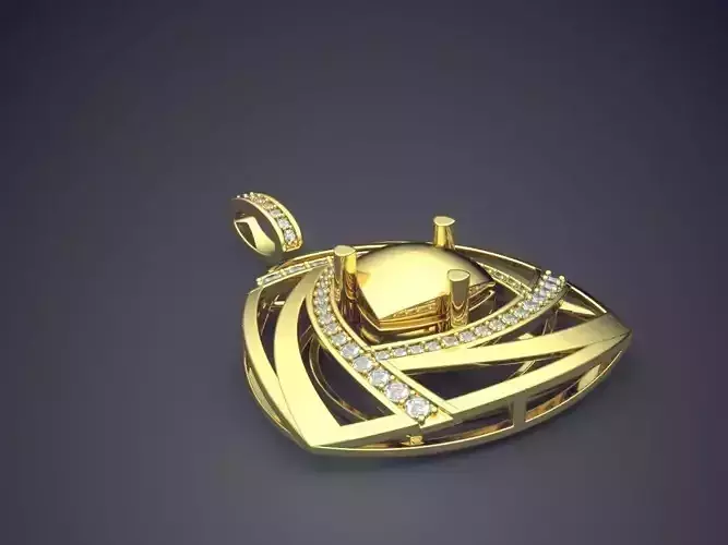 Pendant CAD-6204 3D print model