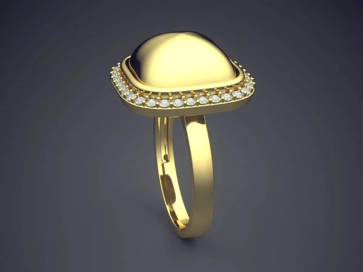 Ring CAD-6174 3D print model_3