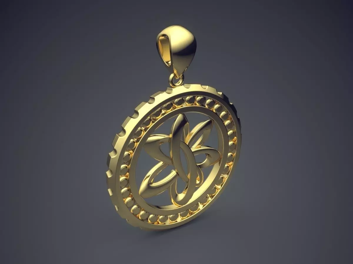 Pendant CAD-6164 3D print model_0