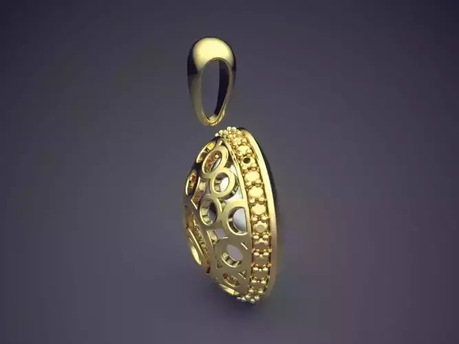 Pendant With Pearl CAD-6160
