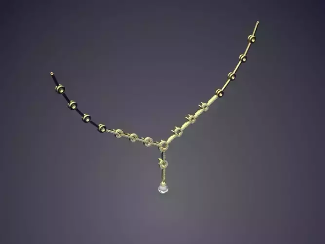 Pendant With Chain CAD-6162